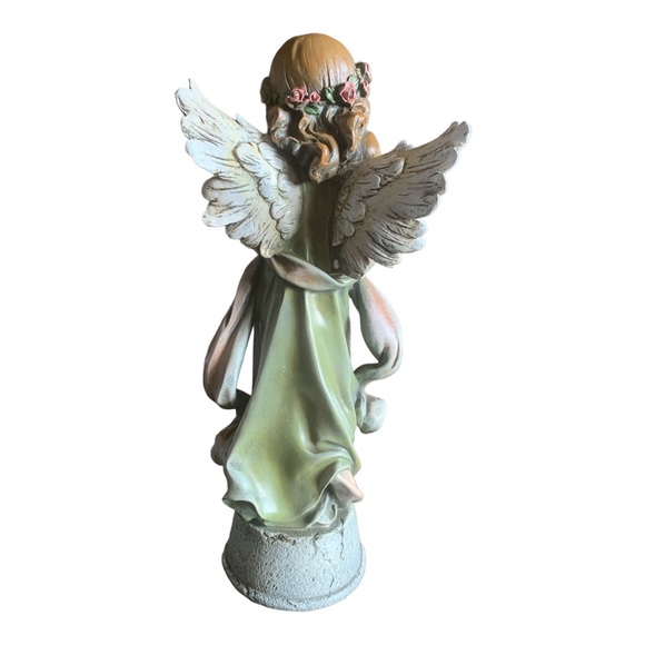 Praying Angel Little Girl Cherub Statue - Picture 3 of 8